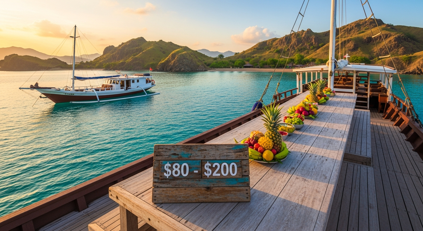Cost of a Komodo Day Trip Boat Tour in 2027: $80–$200 Per Person Breakdown